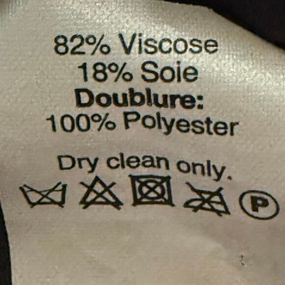 Madewell Crushed Velvet Silk Blend Jumpsuit XS 0 Brown Wide Leg Adjustable - Picture 6 of 8